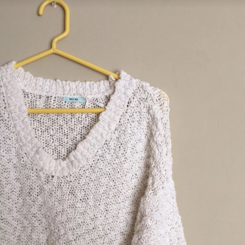 Urban Outfitters Plush White Sweater
